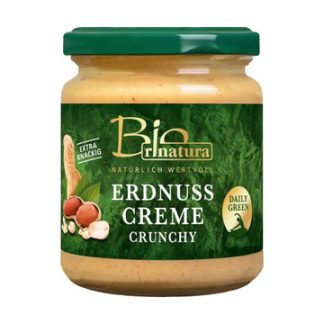 Organic Peanut Cream Crunchy 250G