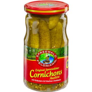 Original Spreewaelder Cornichons - 370ml (Best Before Date: 24/06/2025)