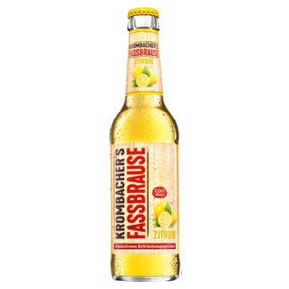 Krombacher Fassbrause Alcohol-Free Lemon Drink - 330ml (Parallel Import) (Best Before Date: 26/08/2025)