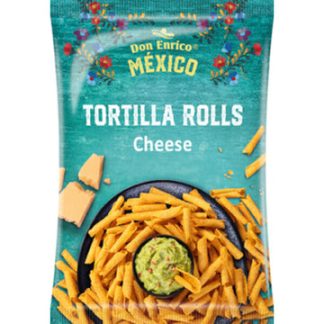 Rolled Tortilla Cheese Chips - 125g (Best Before Date: 16/08/2025)