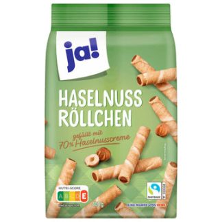 Hazelnut Waffle Rolls - 400g (Best Before Date: 11/08/2025)