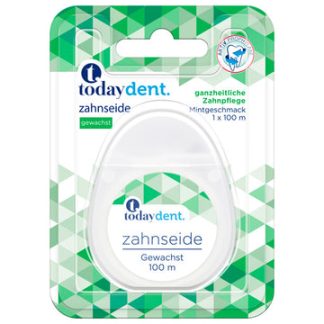 Fresh Minty Dent Floss Waxed - 100m