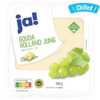Young Gouda Cheese Block - 450g (Chilled 0-4℃)