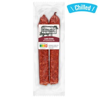 Landjaeger Semidried Sausage - 80g (Chilled 0-4℃) (Best Before Date: 20/07/2025)