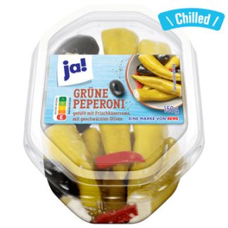 Cream Cheese Filled Green Peppers & Black Olives - 150g (Chilled 0-4℃)