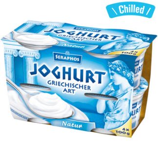 Greek Style Yogurt - 4x100g (Chilled 0-4℃) (Parallel Import)