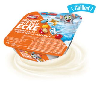 Tom & Jerry Yogurt with Crunchy Bits - 170g (Chilled 0-4℃)