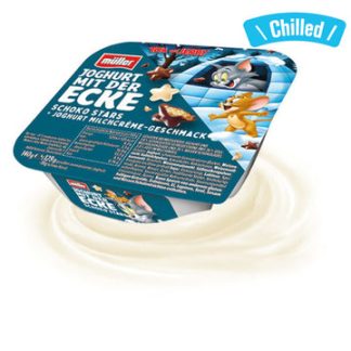 Tom & Jerry Yogurt with Chocolate Stars - 140g (Chilled 0-4℃) (Best Before Date: 23/06/2025)