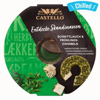 Chives 69% Cream Cheese Wheel - 125g (Chilled 0-4℃) (Parallel Import)