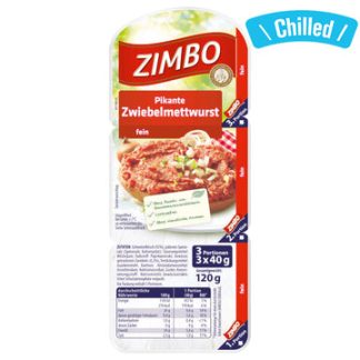 Zwiebelmett Spicy Onion Pork Meat Spread - 120g (Chilled 0-4℃) (Parallel Import)