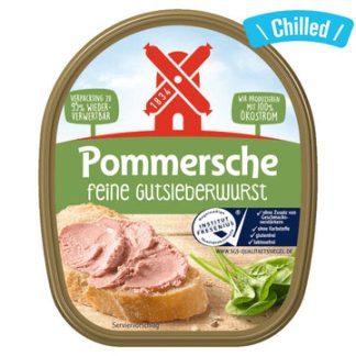 Pommersche Liver Sausage Spread Fine - 125g (Chilled 0-4℃) (Parallel Import)