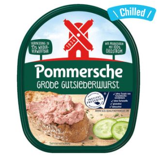 Pommersche Liver Sausage Spread Coarse - 125g (Chilled 0-4℃) (Parallel Import)