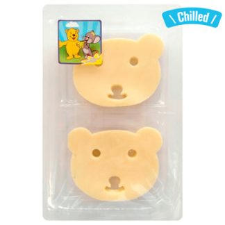 Teddy Bear Cheese Slices - 80g (Chilled 0-4℃) (Parallel Import)