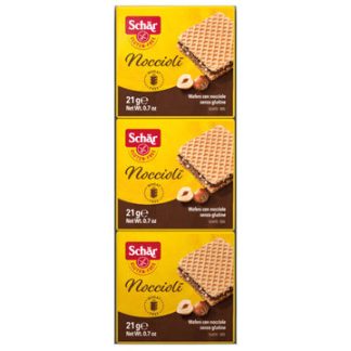 Gluten-Free Hazelnut Cocoa Wafers - 63g (Parallel Import) (Best Before Date: 21/08/2025)