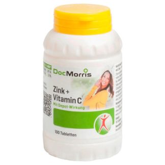 Zinc + Vitamin C Tablets - 100 pcs