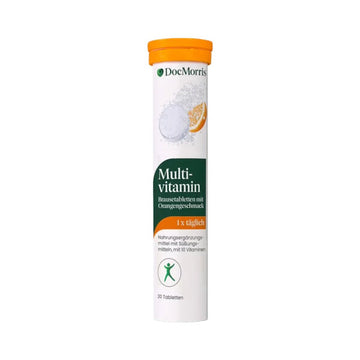 Multi-Vitamin Effervescent Tablets (Orange Flavour) - 20 pcs