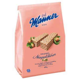Neapolitan Hazelnut Wafers - 400g (Parallel Import)