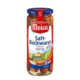 Bockwuerstchen - Smoked Pork Sausages (8 pieces) - 540G (Parallel Import)