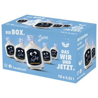 Coco Biscuit Cream Liqueur - 12 x 20ml (Parallel Import)