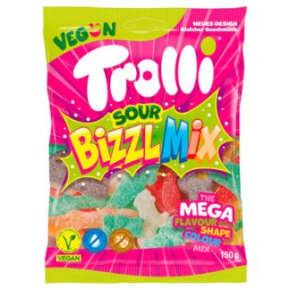 Bizzl Mix Sour Gummy Candy (Vegan) - 150g (Parallel Import)