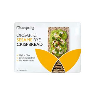Organic Rye Crispbread - Sesame - 200g (Best Before Date: 09/09/2025)