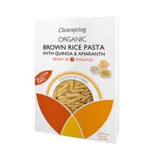 Organic GF Brown Rice Pasta with Quinoa & Amaranth - Penne - 250g