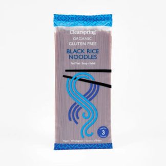Organic Gluten Free Black Rice Noodles - 200g
