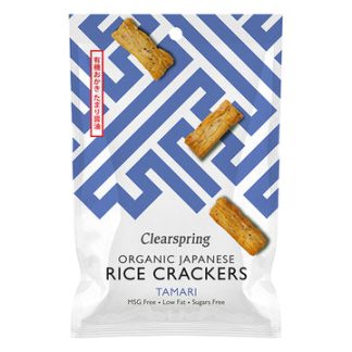 Organic Japanese Rice Crackers - Tamari  - 50g (Best Before Date: 18/08/2025)