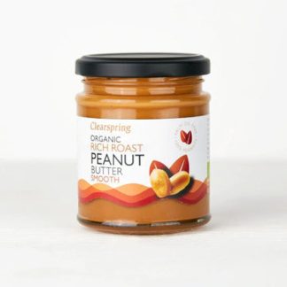 Organic Rich Roast Peanut Butter Smooth - 170g (Best Before Date: 25/08/2025)